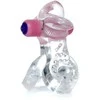 B Series Easylove Žiedas - Tongue Vibro CockRing Skaidrus