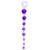 B Series Easylove Plug/kulki-Jelly Anal 10 Beads Violetinė