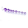 B Series Easylove Plug/kulki-Jelly Anal 10 Beads Violetinė