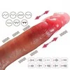 B Series Fox Wibrator-Silicone, 10 vibracijos režimų, 7 stūmimo funkcija, Šildymas