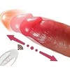 B Series Fox Wibrator-Silicone, 10 vibracijos režimų, 7 stūmimo funkcija, Šildymas