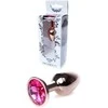 B Series Heavyfun B serija Heavyfun Analinis kištukas dekoruotas kristalu, metalas, 7 cm