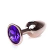 B Series Heavyfun B serija Heavyfun Analinis kištukas dekoruotas kristalu, metalas, 7 cm