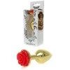 B Series Heavyfun B serijos Heavyfun Raudon Analinis kištukas Rose Steel Plug 7cm