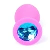 B Series Heavyfun B serijos Heavyfun Mažas dekoratyvinis silikoninis sekso kištukas analinis kištukas 8cm