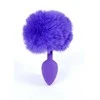 B Series Heavyfun B serijos Heavyfun Rabbit tail analinis kištukas dekoratyvinis kištukas mažas 6cm