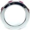 B Series Heavyfun B serijos Heavyfun Plieno erekcijos žiedas peniui, 4 cm
