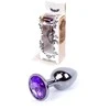 B Series Heavyfun B serijos Heavyfun analinis kamštukas, pilnas su krištolu, 2,7 cm