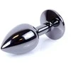B Series Heavyfun B serijos Heavyfun analinis kamštukas, pilnas su krištolu, 2,7 cm
