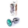 B Series Heavyfun B serijos Heavyfun analinis kaištis su krištolu, 2,7 cm