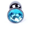 B Series Heavyfun Plug-Jewellery Tamsus Sidabrinis PLUG- Šviesus Mėlyna