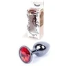 B Series Heavyfun Plug-Jewellery Dark Sidabrinis PLUG- Raudona
