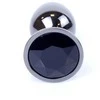 B Series Heavyfun Plug-Jewellery Dark Sidabrinis PLUG- Juodas