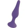 B Series Heavyfun B serijos Heavyfun Silicone klasikinis analinis kištukas su siurbtuku 12 cm