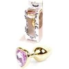 B Series Heavyfun Plug-Jewellery Gold Heart PLUG- Rose