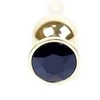 B Series Heavyfun Plug-Jewellery Gold BUTT PLUG- Juodas