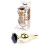 B Series Heavyfun Plug-Jewellery Gold BUTT PLUG- Juodas