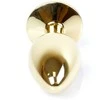B Series Heavyfun B serija Heavyfun Steel analinis kištukas auksinė sekso kristalas 7cm