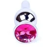 B Series Heavyfun Rožinė Plug-Jewellery Sidabrinis BUTT PLUG- Rožinė