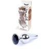 B Series Heavyfun Plug-Jewellery Sidabrinis BUTT PLUG- Juodas
