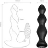 B Series Joy B serijos Joy Anal plug su klitorio masažuoklis 9 režimai 17 cm