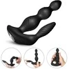 B Series Joy B serijos Joy Anal plug su klitorio masažuoklis 9 režimai 17 cm