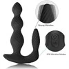 B Series Joy B serijos Joy Anal plug su klitorio masažuoklis 9 režimai 17 cm