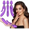 B Series Joy B Serija Joy Masažuoklis lazdelė triušis vibratorius 9 režimai 23 cm seksas