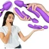 B Series Joy B Serija Joy Masažuoklis lazdelė triušis vibratorius 9 režimai 23 cm seksas