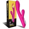 B Series Joy B serijos Joy Bunny vibratorius šildomas šiltas 9 režimas 22 cm