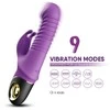 B Series Joy B serijos Joy Bunny vibratorius, pulsuojantis, 9 režimų sukimasis, 19 cm