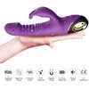 B Series Joy B serijos Joy Bunny vibratorius, pulsuojantis, 9 režimų sukimasis, 19 cm
