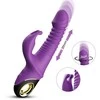B Series Joy B serijos Joy Bunny vibratorius, pulsuojantis, 9 režimų sukimasis, 19 cm