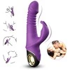B Series Joy B serijos Joy Bunny vibratorius, pulsuojantis, 9 režimų sukimasis, 19 cm