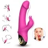 B Series Joy B serijos Joy Rabbit Vibrator su klitorio masažuoklis 22cm 9 režimu