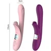 B Series Lyla B serijos Lyla moteriškas vibracinis triušio su vibracinis klitorio masažuoklis 23 cm