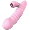 B Series Lyla B serijos Lyla Vibrator zuikis, rotacija, pašaras, 30 režimų, 24cm