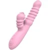 B Series Lyla B serijos Lyla Vibrator zuikis, rotacija, pašaras, 30 režimų, 24cm