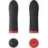 B Series Magic Stimuliatorius-įkraunamas silikoninis jutiklinis vibratorius USB 10 Functions - Juodas