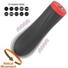 B Series Magic Stimuliatorius-įkraunamas silikoninis jutiklinis vibratorius USB 10 Functions - Juodas