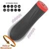 B Series Magic Stimuliatorius-įkraunamas silikoninis jutiklinis vibratorius USB 10 Functions - Juodas
