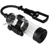 B Series Power Pompka-Powerpump MAX Vibrating - Juodas&amp;Clear