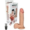 B Series Real B serijos Real Dildo su vibracijos sukimosi nuotolinio valdymo pultelis cyberskin 17cm