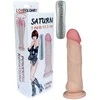 B Series Real B serija Realistinis kaip penis, cyberskin dildo, 21 cm