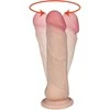 B Series Real B serija Realistinis kaip penis, cyberskin dildo, 21 cm