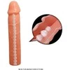 BAILE Dildo lankstus, lankstus, tikroviškos išvaizdos, 19 cm
