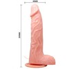 Baile Vibrators Baile Super Rota Rotating System 20.5 cm TPR Intimate Device