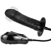 Baile Stimulating LYBAILE pripučiamas vibracinis dongas, Juodas, 15,5cm
