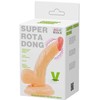 Baile Vibrators Baile Super Rota Flexible Intimate Model with Suction Base 15cm rusvai gelsvas