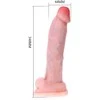 BAILE Didelis storas penis natūralus siurbtukas, dildo 34cm